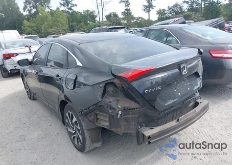 2016 Honda Civic Lx из США, поврежденный, VIN 19XFC2F50GE071264